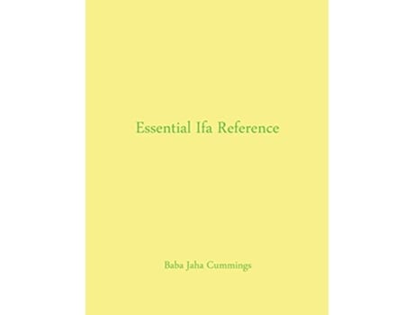 Livro Essential Ifa Reference de Baba Jaha (Inglês)