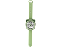 Ventilador Pessoal EIFSON com Pulseira, Led, 3 Velocidadesverde