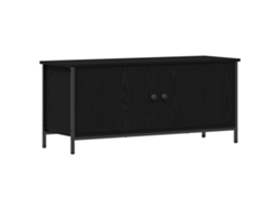 Conjunto 1 Gabinete Para Tv Vidaxl Preto Derivados De Madeira (100 X 35 X 45 Cm)