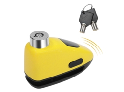 Candado De Alarma Para Freno De Disco De Bicicleta Y Moto Con Cable Recordatorio