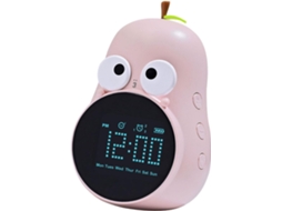 Despertador Em Formato De Pera Com 3 Alarmes, Bateria De 1500 Mah E Visor De Temperatura, Design Atraente