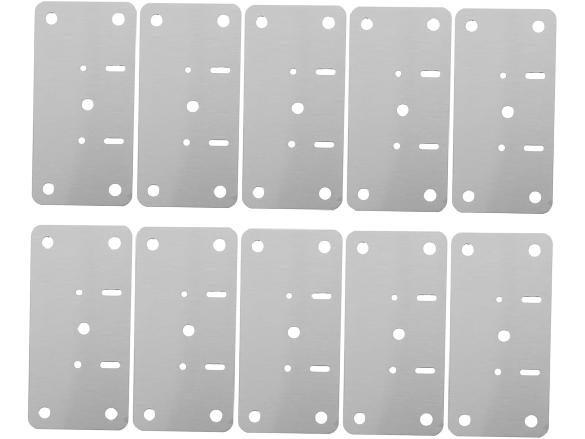 Conjunto De 10 Peças Para Reparo Dobradiças Armários E Portas.