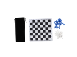 Peças De Xadrez Laxiscreed Com Rei De 1.89 Polegadas Azul E Branco De Alta Qualidade
