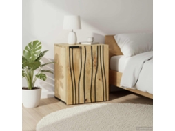 Vidaxl Armário Para Pia De Banheiro Castanho 38 X 33,5 X 48 Cm