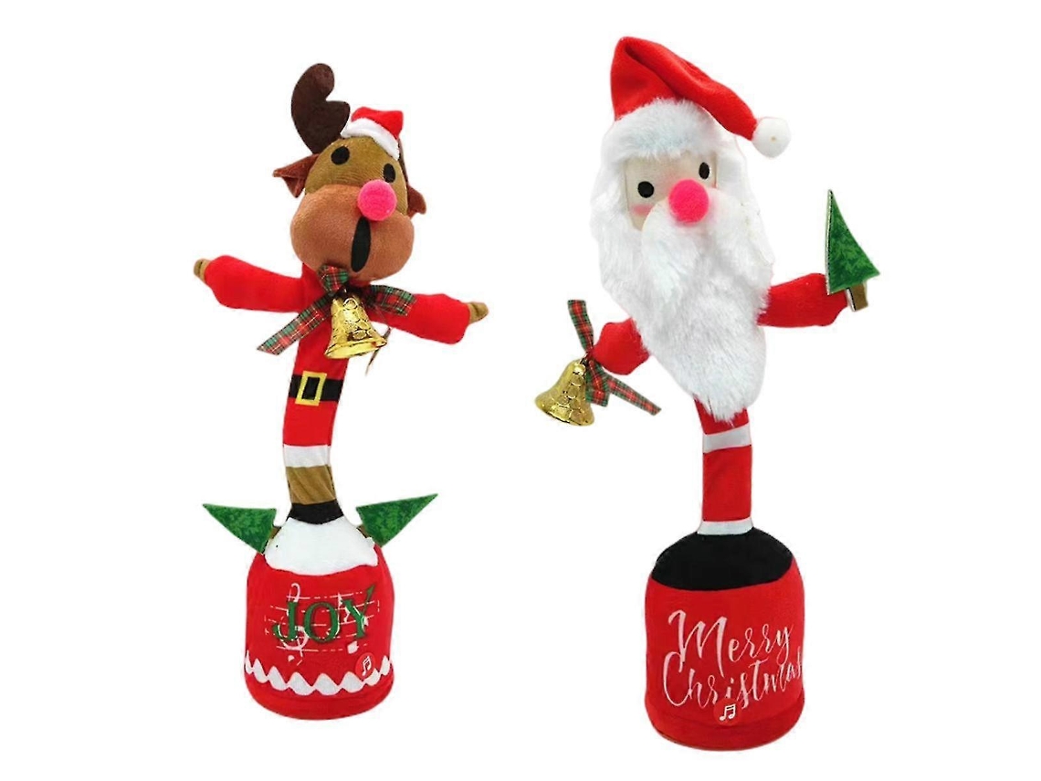 Boneco De Natal Musical E Dançante Para Crianças
