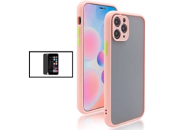 Kit Capa Anti Choque iPhone SE 2022 PHONECARE Rosa
