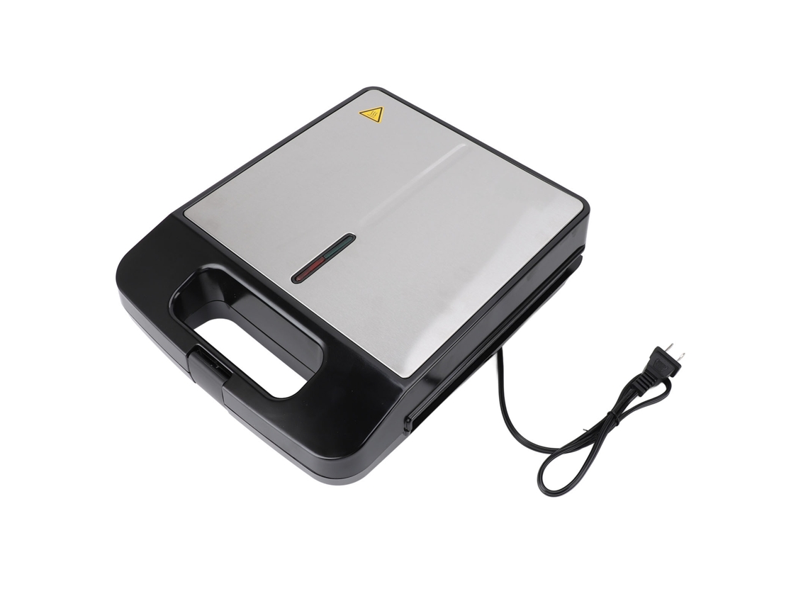 Waffle Maker Eléctrico Sem Colagem, Forma de Coração, 1400w, 110v para Pequenos almoços em Casa LAXISCREED