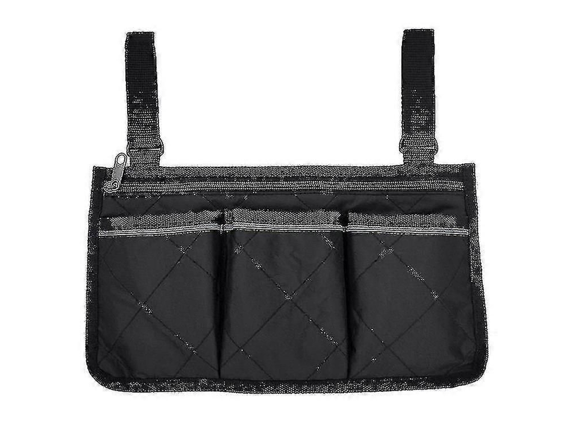 Bolsa Lateral Multifuncional Para Braço De Cadeira De Rodas Com Compartimentos