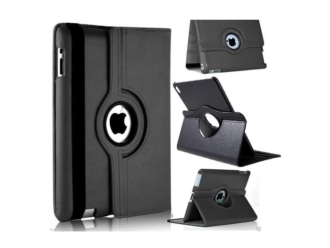Capa Giratória 360 ° Para Ipad Mini (5 Geração)-2019, Preta