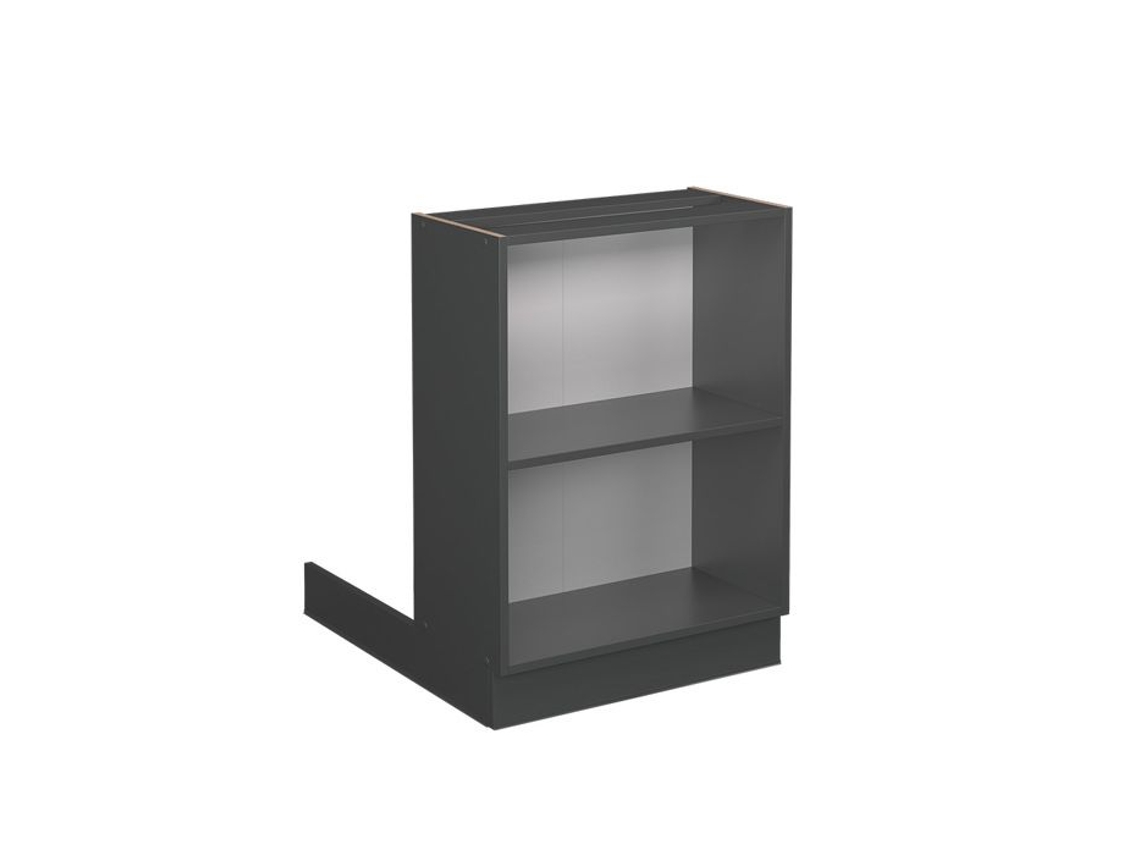 Ilha de cozinha Fame-Line, 60 cm sem bancada, Antracite, VICCO