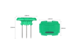 Yuru sensor de Umidade e Temperatura do Solo Inteligente com Controle Via App Bt para Irrigação Planta