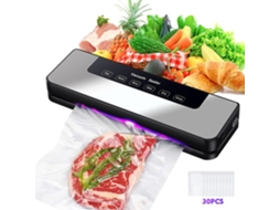 Seladora A Vácuo Para Alimentos, Seladora A Vácuo Para Alimentos Secos E Úmidos, A Automática Com 30 Sacos.