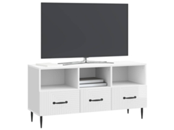Gabinete para TV com gaveta branco brilhante 102x34,5x50 cm MAISON EXCLUSIVE