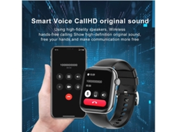 Smartwatch Com Chamadas Bluetooth Monitoramento Esportivo Monitoramento de Frequência Cardíaca e Oxigênio Sem Rastreaming de Sangue do Seu Yizhood