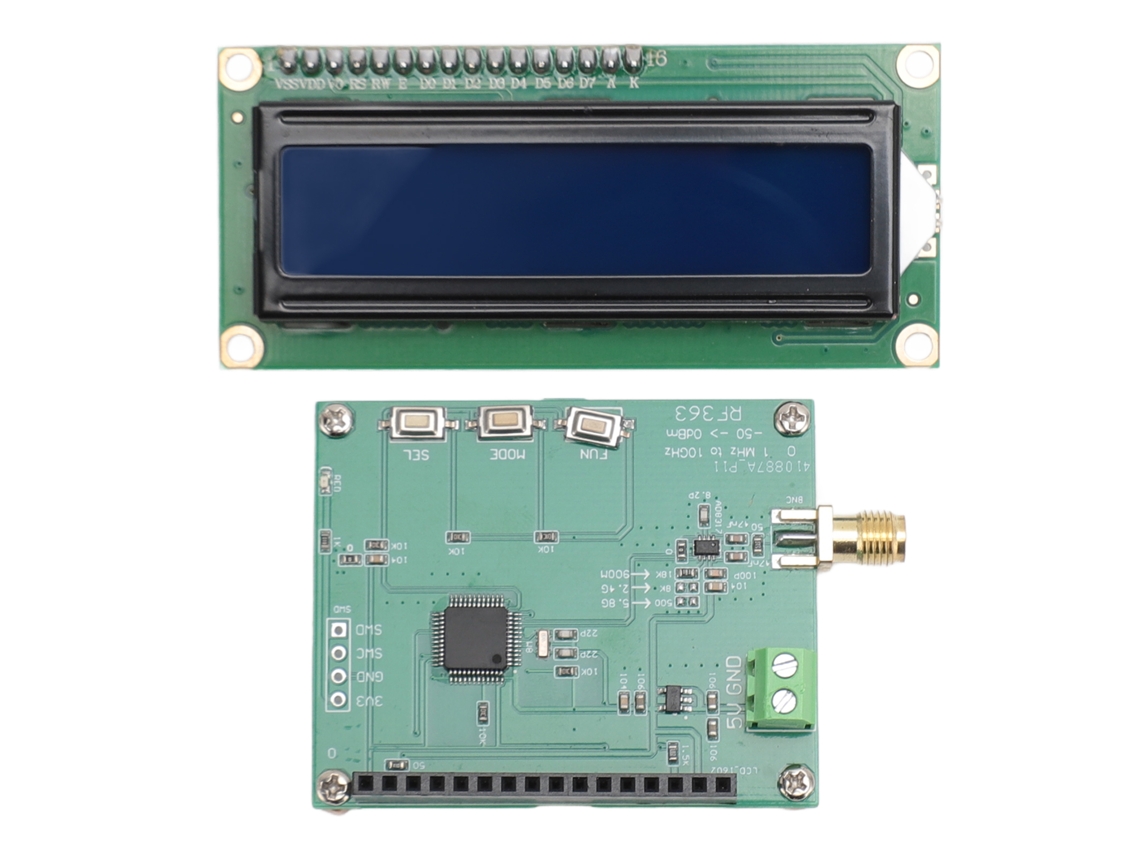 Calibração De Medidor De Potência Rf 1mhz‑10ghz ‑50‑0dbm Com Atenuação Ajustável Para Calibração De Instrumentos