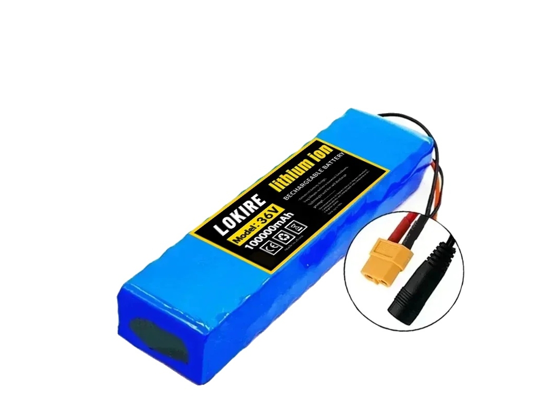 Bateria De Ciclo Elétrico, 36v, Capacidade De 100ah, Xt60-dc