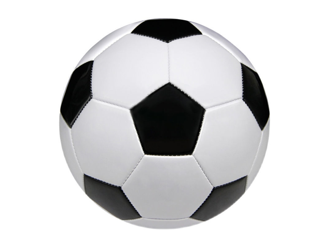 Bola Futebol Tamanho 5 Preta/branca 21,5cm ZYBLSSBB