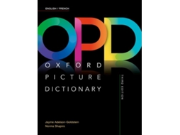 Livro Oxford Picture Dictionary English/French Dictionary de Jayme Adelson-Goldstein e Norma Shapiro (Inglês)