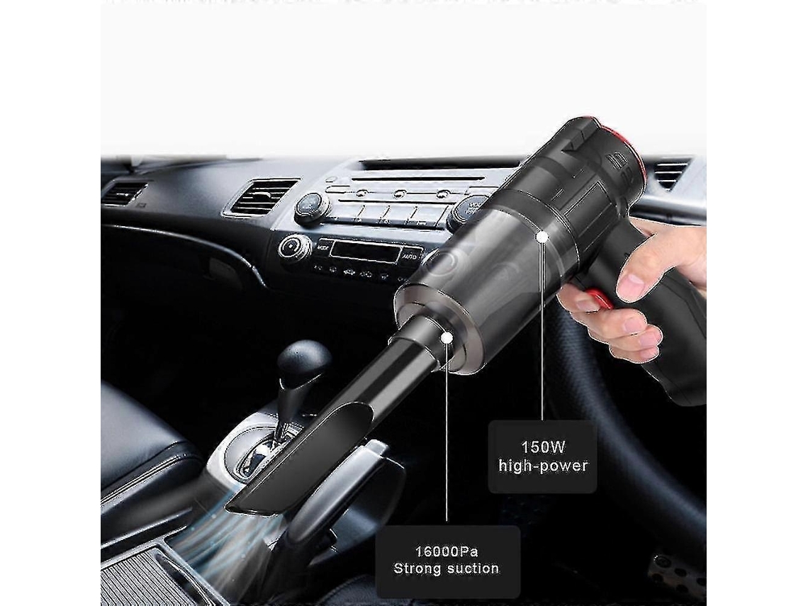 Lurelia Aspirador Portátil Sem Fios Para Carro, 2 Em 1, 16 Kpa, 16000 Pa, 150 W, 43000 Rpm