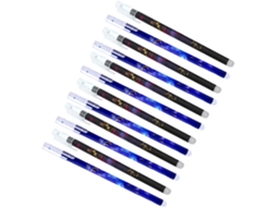 Canetas Apagáveis Caneta De Tinta Gel Preta Com Borracha, Apagável