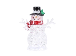 1Pcs Luz Noturna de Boneco de Neve para Decoração de Vitrine de Casa ALLINLESS