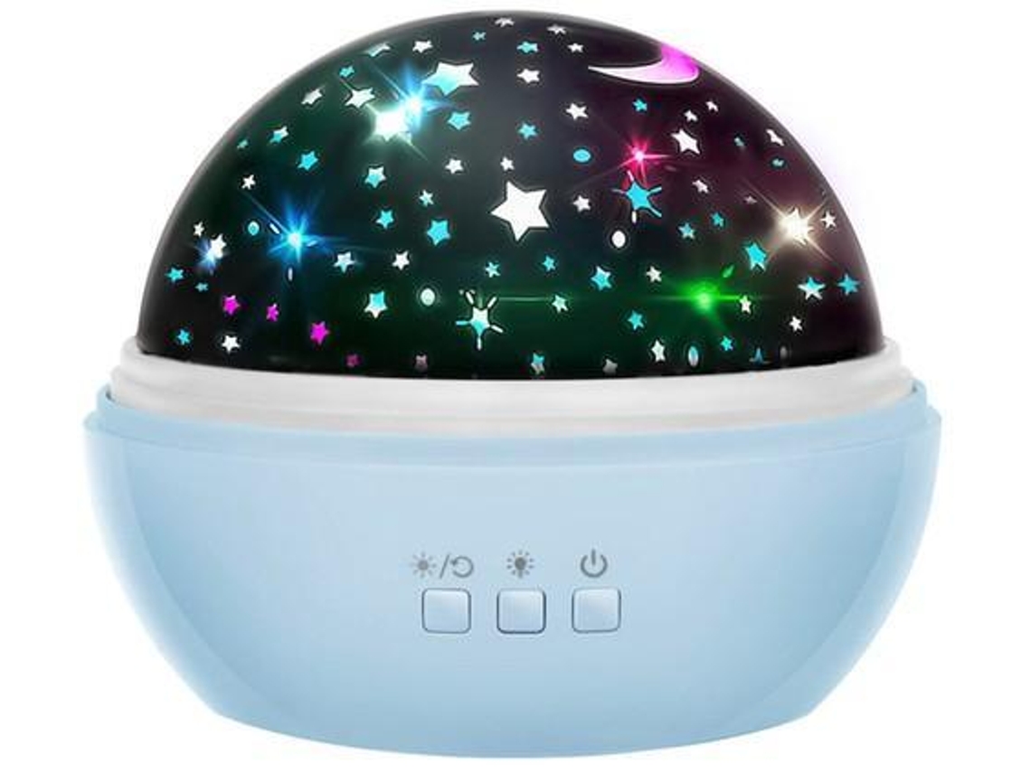 Projetor De Estrelas Para Crianas Lmpada Galxia / Luz Noturna Aquaforge
