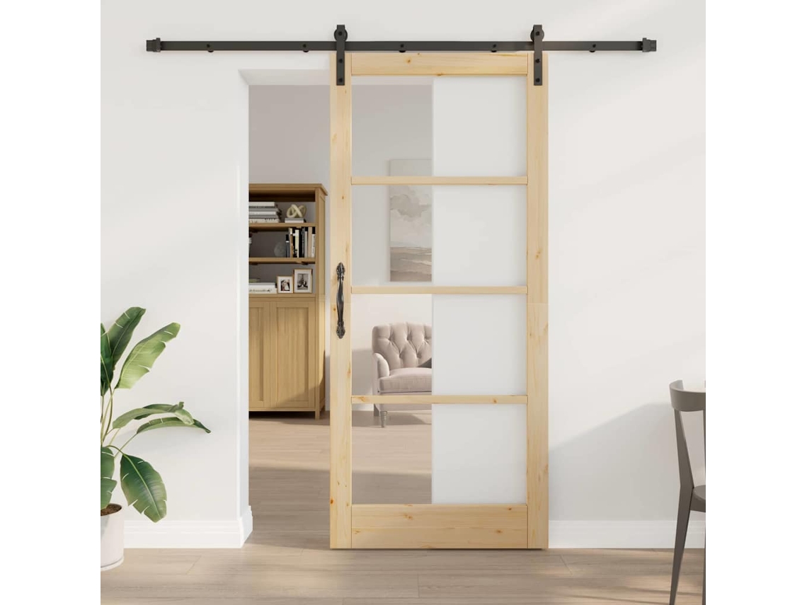 Vidaxl Porta Deslizante Orkdal Natural 93 X 211 Cm