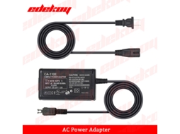 Adaptador De Corriente - Negro Ca-110 Neutro, Estándar Europeo, Juego De Dos Piezas + Caja
