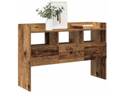 Vidaxl Aparador Madeira Velha 105x30x70 Cm Madeira Trabalhada