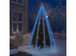 Vidaxl Cordão De Luzes Árvore De Natal 300 Luzes Led 300 Cm Azul