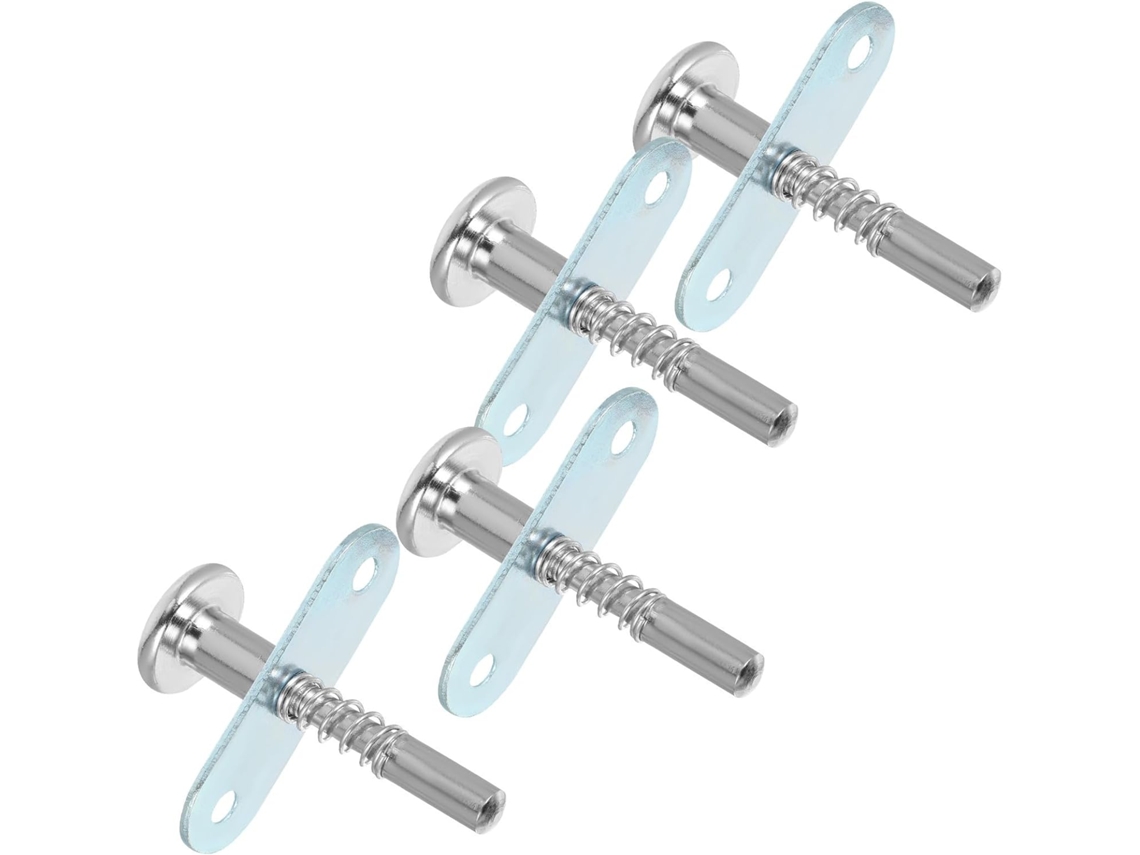 Conjunto De 4 Peças De Reposição Para Trava De Berço Com Mola, Coloridas.