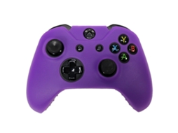 Capa de Comando Xbox One REYTID Controller Skin Case Silicone Cover Gel Rubber Protective Roxo