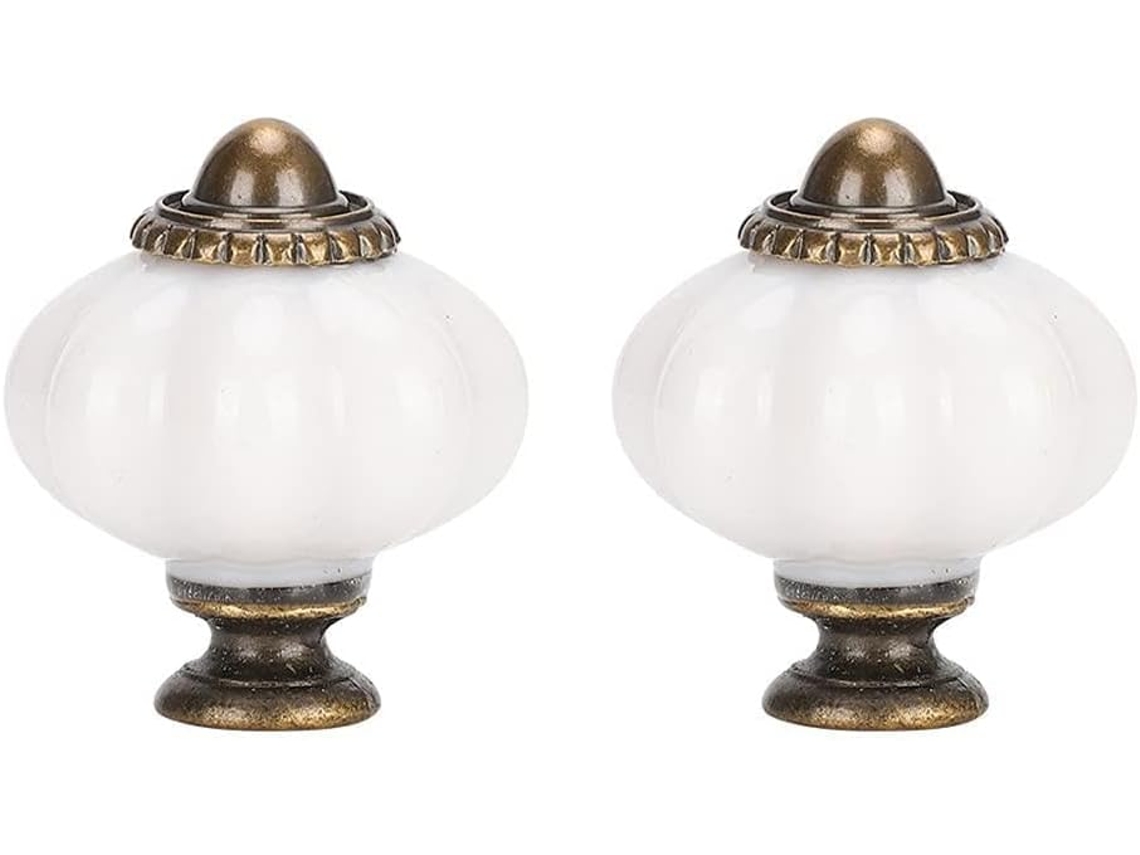 Puxador De Porta Armário Em Formato Lanterna, Elegante E Durável, Em Liga Plástica, 32x36mm, Pacote Com 10 Unidades