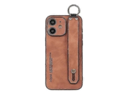 Capa De Celular Com Pulseira De Pele De Cordeiro Para Iphone 12