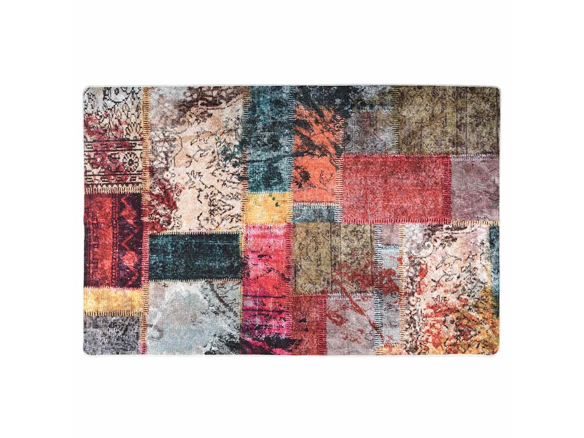 Rug, Rugs Vidaxl Multicolor Veludo (80 X 150 Cm)