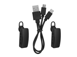 Fone De Ouvido Walkie Talkie Portátil Sem Fio