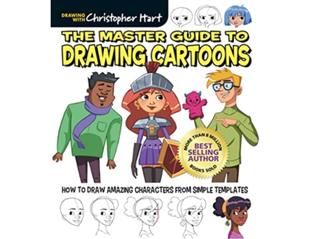 Livro Master Guide to Drawing Cartoons de Christopher Hart (Inglês)