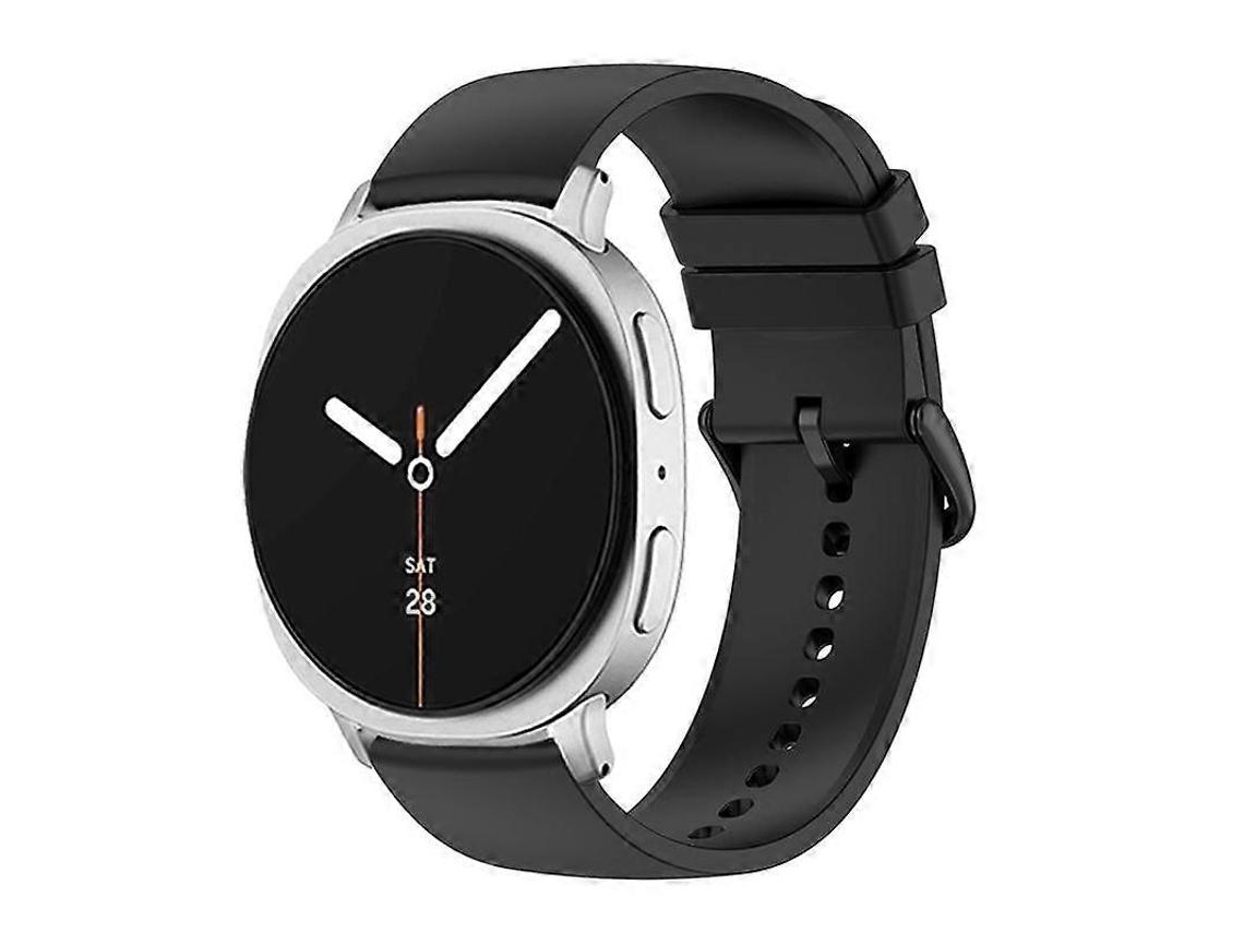 Pulseira De Silicone Com Extremidade Arredondada Para Samsung Galaxy Watch8 / Watch8 Classic