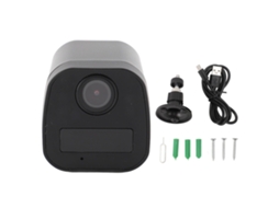 Câmara De Segurança Interior E Exterior Impermeável 1080p Com Detecção De Movimento E Visão Noturna
