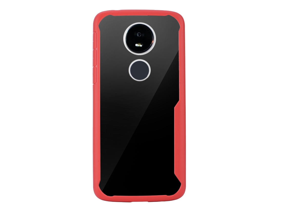 Capa de Telefone Motorola E5plus em Silicone Transparente