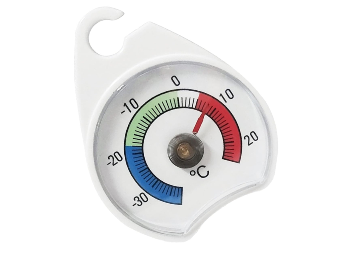 Lurelia Termo-higrómetro Digital, Para Frigorífico E Congelador, Alta Precisão, Memória Máx./mín., Impermeável, Medição De Humidade