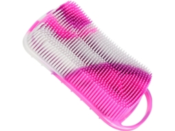 Escova Esfoliante Dupla Face Ukcoco Para Corpo E Cabelo, Massageador De Silicone Para Pele Seca Ou Molhada, Acessório De