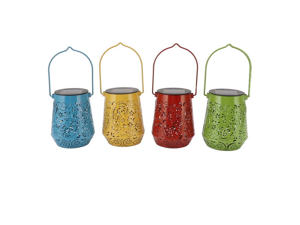 Rebe-4 Pack Lámparas De Sombra Led Exterior Colgantes Decorativas Para Jardín Patio Y Cesped Solar