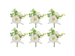 6pcs para Noivado e Casamento Coroas de Primavera LAXISCREED