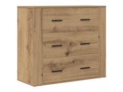 Sideboard, Sideboards Vidaxl Marrom Madeira Processada (n/a)