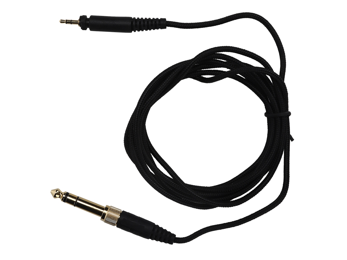 Aetheria cabo de Áudio para Fones Philips Shp9000 e Sure Srh840, 2m, Náilon, Preto, Substituição