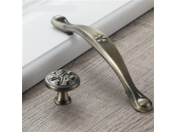 Puxadores Para Portas De Armários, 128mm, Em Liga De Zinco, Estilo Antigo, Para Armários De Cozinha, Gavetas E Móveis, 1 Peça