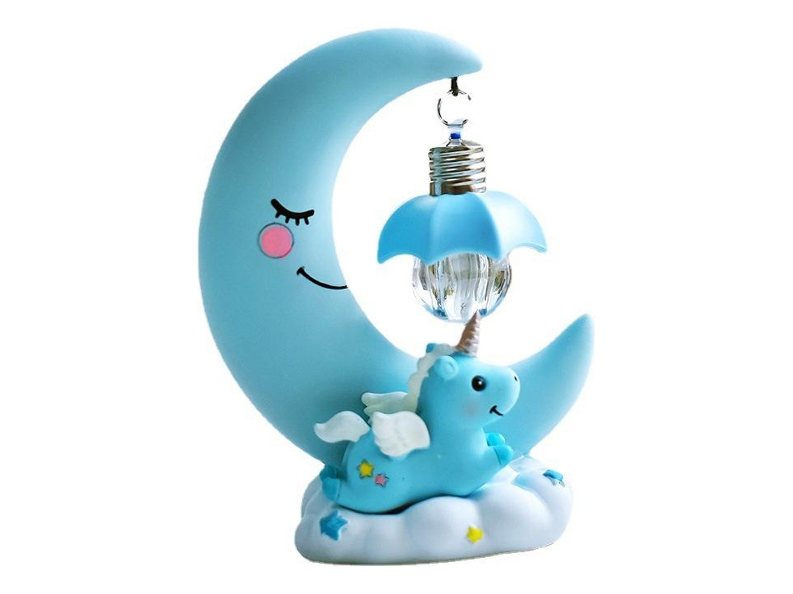 Nova Luminária De Berço De Resina Com Luz Noturnavayotoy