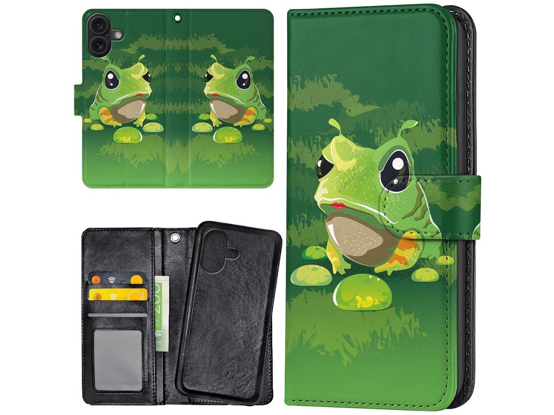 Capa Carteira Para Iphone 17/capa Frog