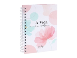 Bloco de Notas A5 Lovely Story Azalea Pautado a Vida e Uma Aventura A52310-Pt